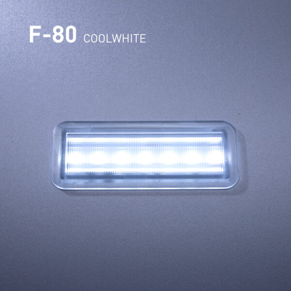 einbauleuchte led f 80 coolwhite