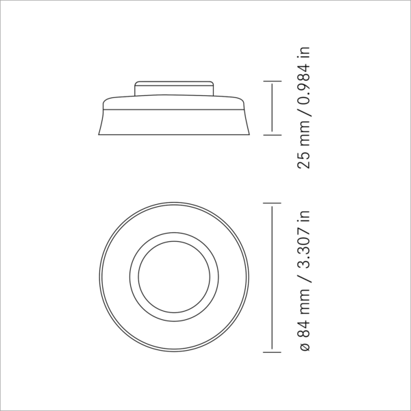 F-2 Zeichnung Aufbaustrahler
