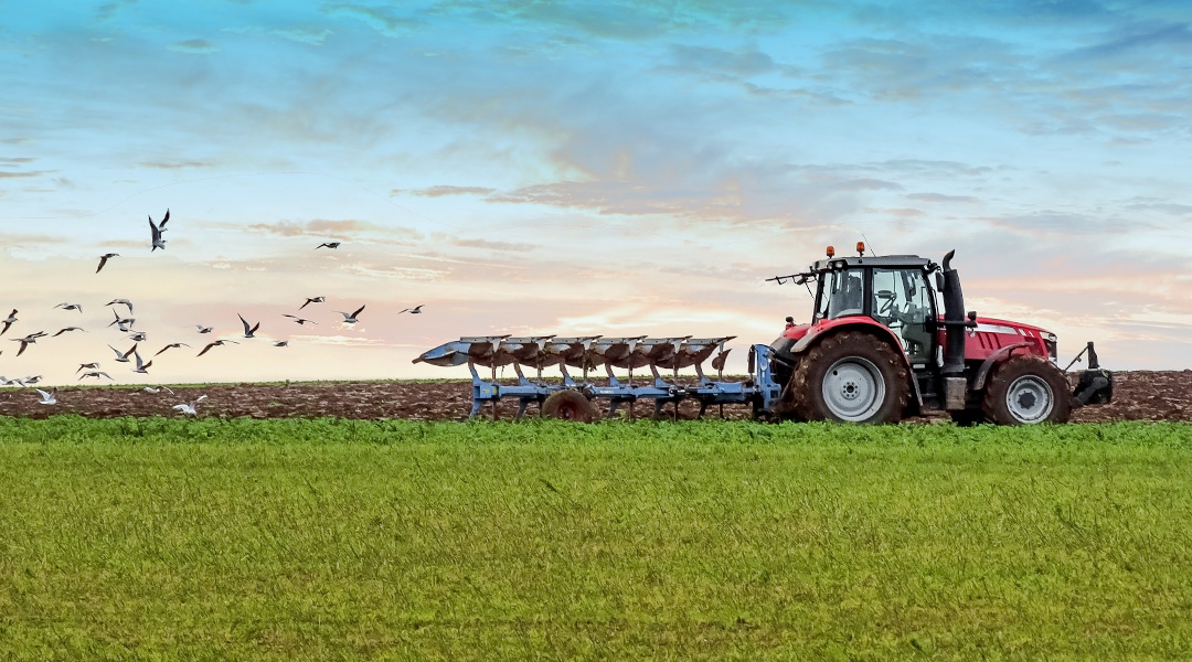 Frensch-LED-Beleuchtung-Agrarfahrzeug Landmaschine im Einsatz