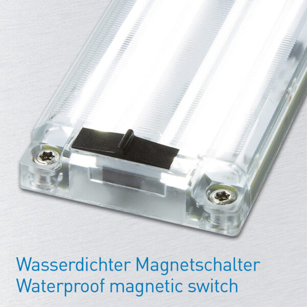 F-70 LED Aufbauleuchte mit Magnetischem Schalter