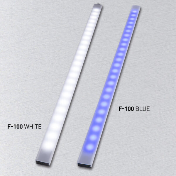 Wasserdichtes Frensch LED Profilsystem F-100 weiß/blau