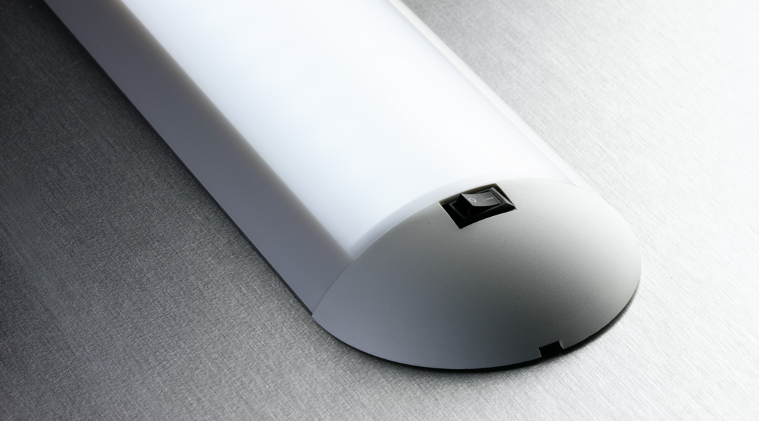 Streifenleuchte F-30 LED -Teaser F-30 LED Profilsystemleuchte mit Schalter